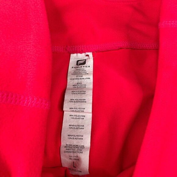 Fabletics  Arden Capri Legging Hot Coral - Picture 5 of 13